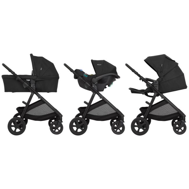 Carucior Graco Near2Me DLX 3 in 1 Midnight ERFGT1910AAMDN000