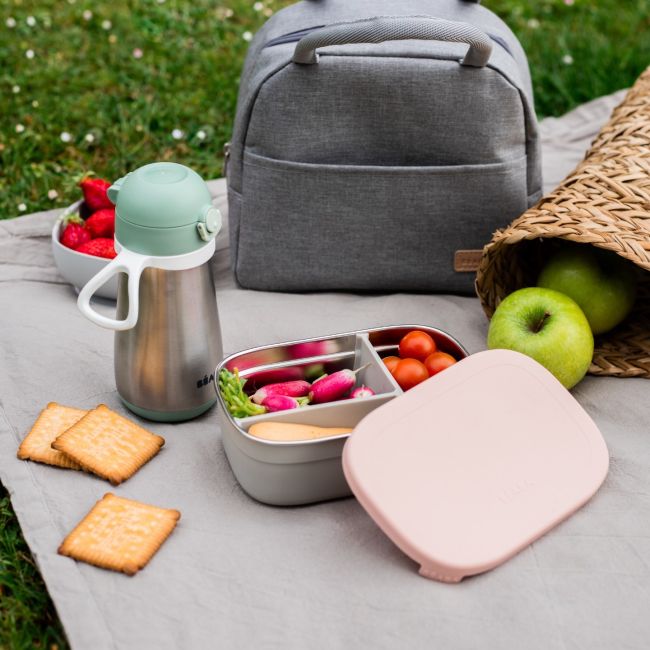Caserola inox  Beaba Powder Pink ERFB914002