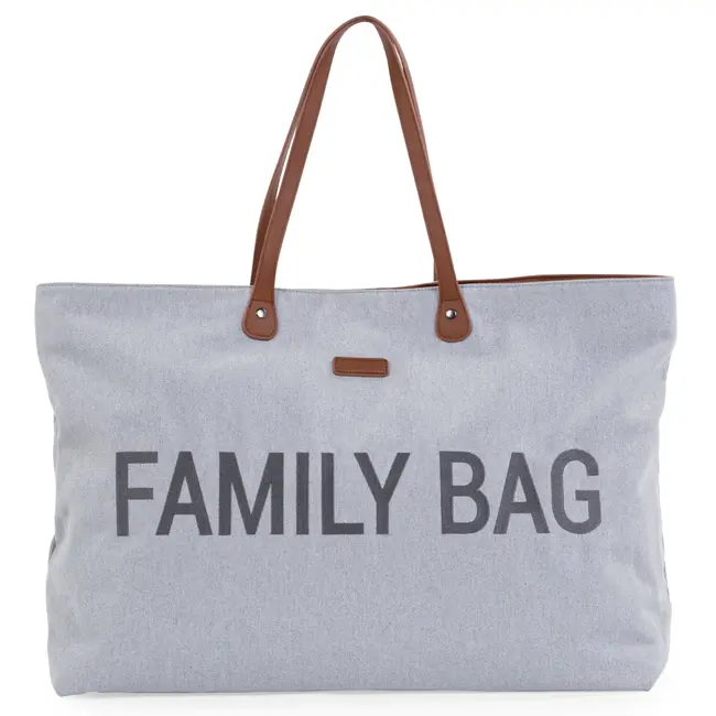 Geanta Childhome Family Bag Canvas Gri ERFCH-CWFBCGA