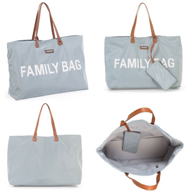 Geanta Childhome Family Bag Gri ERFCH-CWFBGR