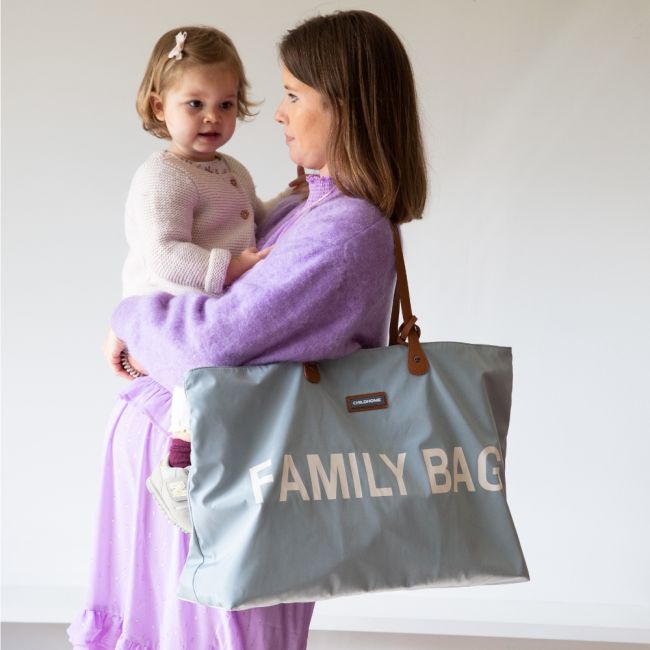 Geanta Childhome Family Bag Gri ERFCH-CWFBGR