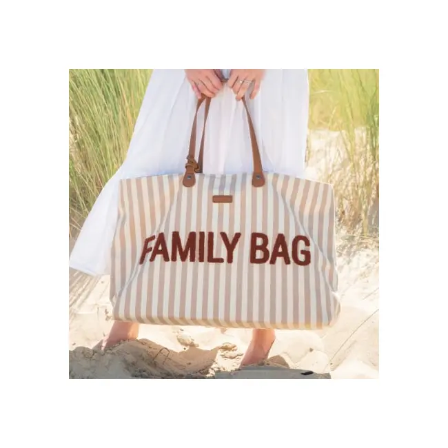 Geanta Childhome Family Bag Nude Alb ERFCH-CWFBSTNR