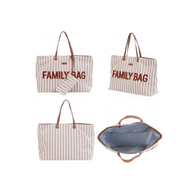 Geanta Childhome Family Bag Nude Alb ERFCH-CWFBSTNR