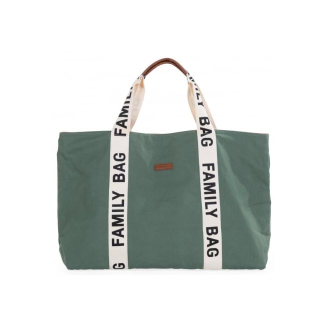 Geanta Childhome Family Bag Signature Verde ERFCH-CWFBSCGR