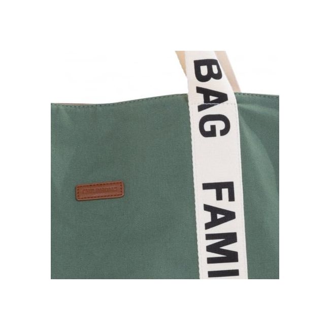 Geanta Childhome Family Bag Signature Verde ERFCH-CWFBSCGR