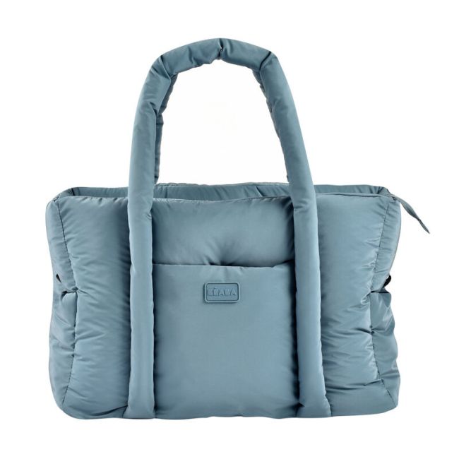 Geanta de infasat Beaba Puffi Paris Baltic Blue ERFB940317
