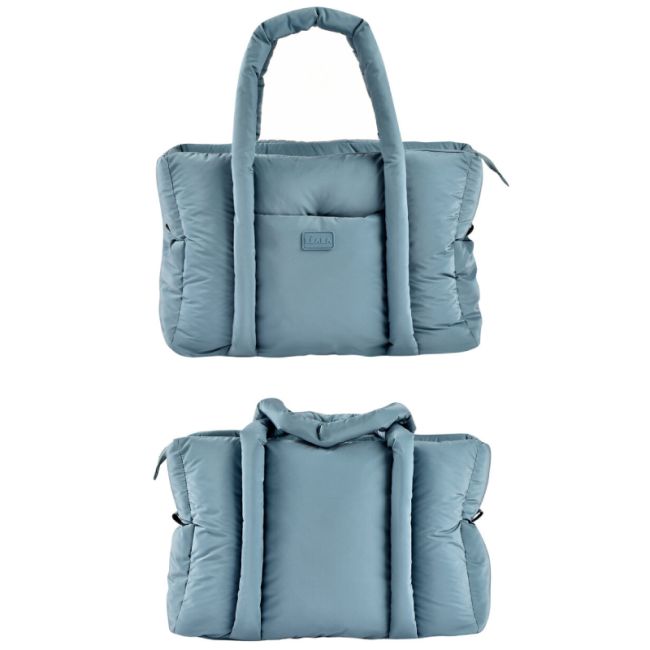 Geanta de infasat Beaba Puffi Paris Baltic Blue ERFB940317