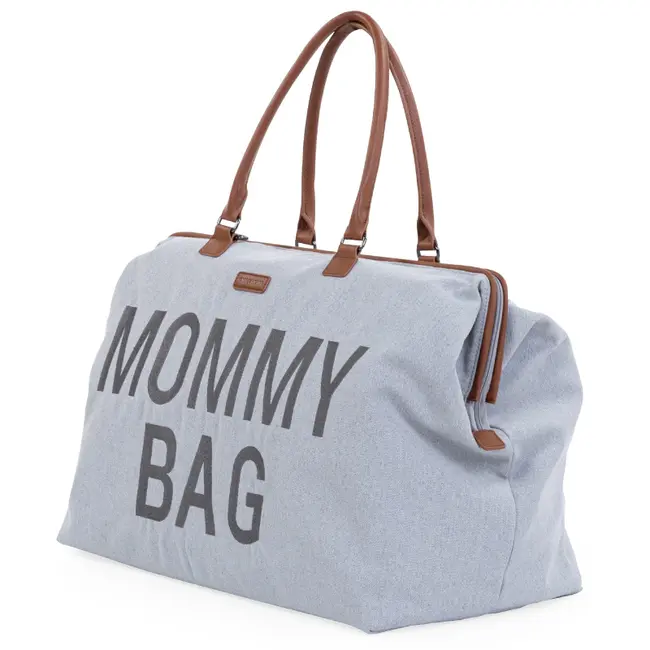 Geanta de infasat Childhome Mommy Bag Panza Oxford Gri ERFCH-CWMBBCGA