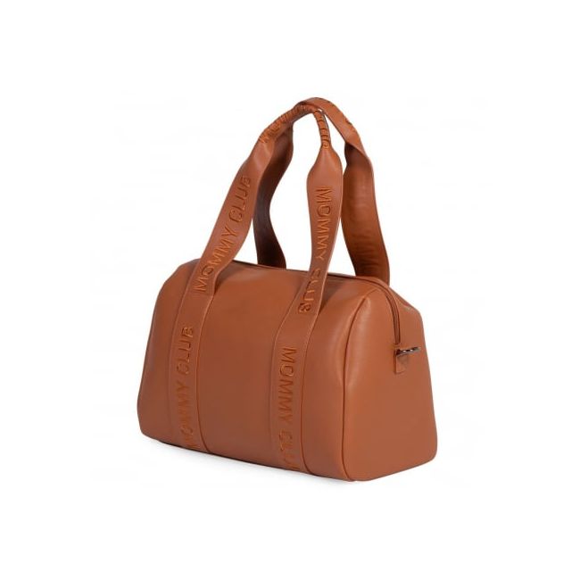 Geanta de infasat Childhome Mommy Club piele PU Maro ERFCH-CWMCSLBR