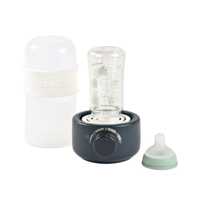 Incalzitor biberoane si sterilizator Beaba BabyMilk Second Night Blue ERFB911720