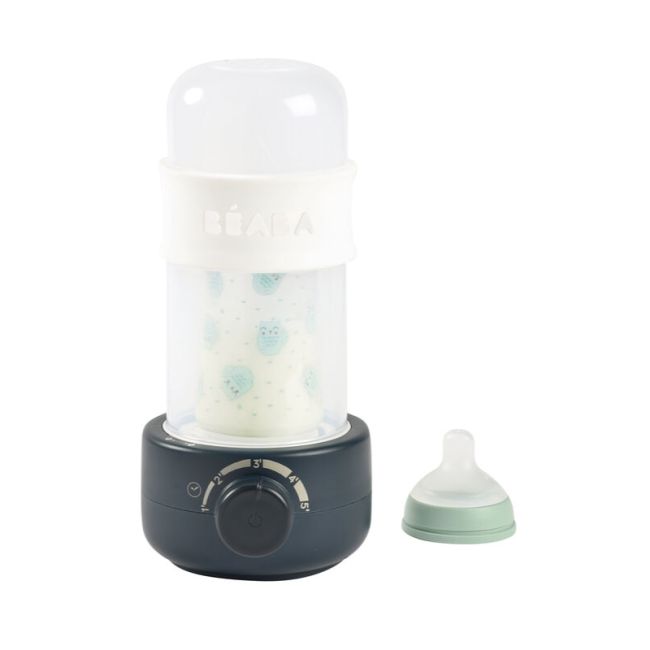 Incalzitor biberoane si sterilizator Beaba BabyMilk Second Night Blue ERFB911720