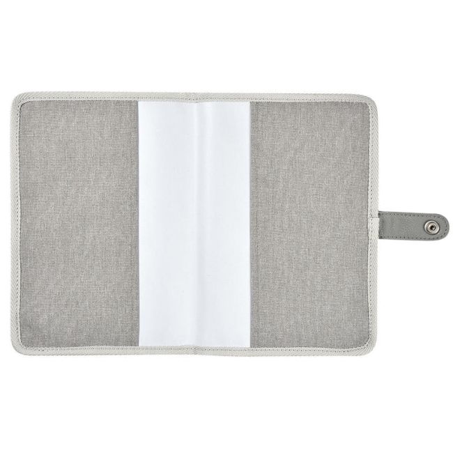 Mapa Carnet de Vaccinari 17.5x25 cm Beaba Heather Grey ERFB940291