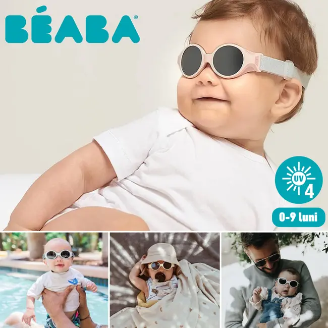 Ochelari de soare Beaba 0-9 luni Grapefruit ERFB930327