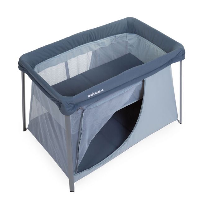 Patut de calatorie 3 in 1 Beaba Eazy Sleep Mineral Grey ERFB946001