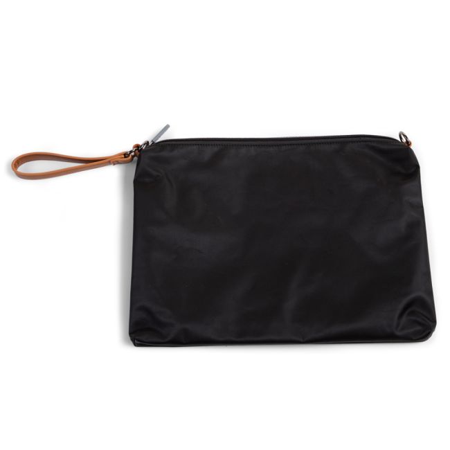 Poseta Childhome Mommy Clutch 33x23 cm Negru ERFCH-CWMCBLGO