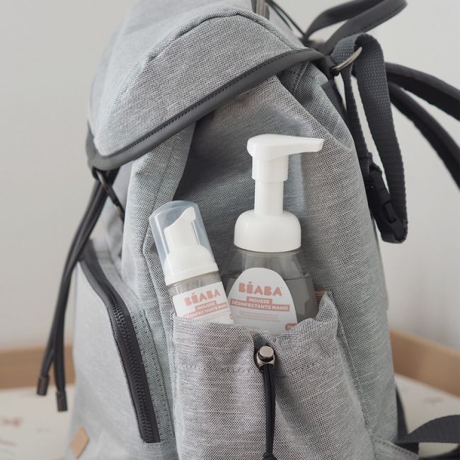 Rucsac de infasat Beaba Vancouver Heather Grey ERFB940268