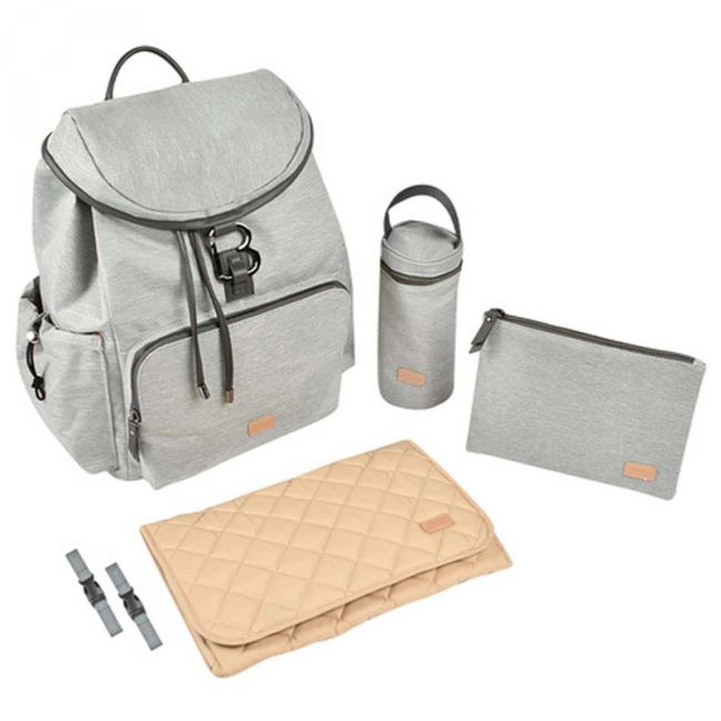 Rucsac de infasat Beaba Vancouver Heather Grey ERFB940268