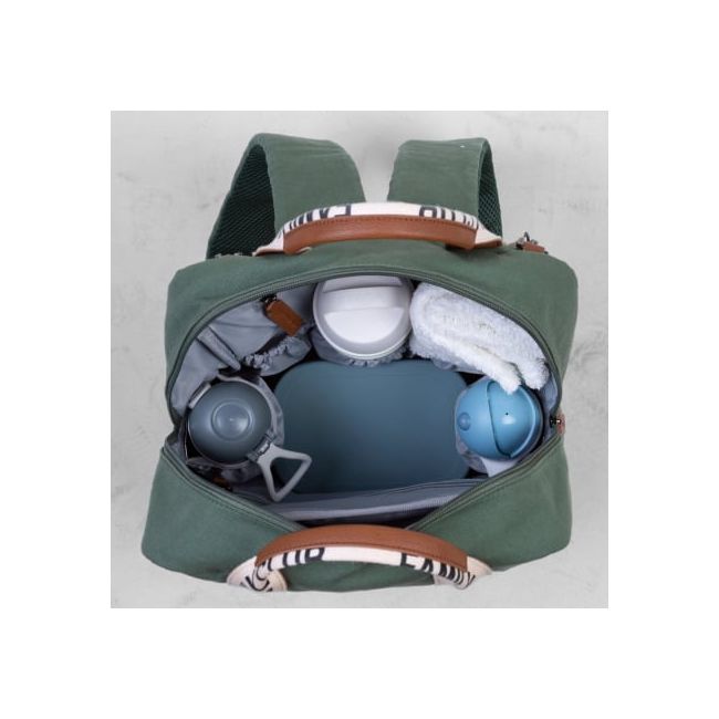 Rucsac de infasat Childhome Family Club Signature Verde ERFCH-CWBPSCGR