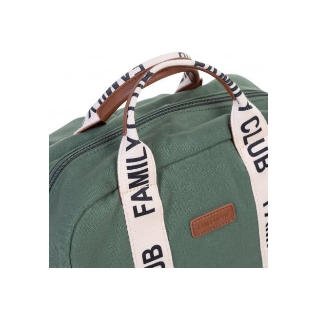 Rucsac de infasat Childhome Family Club Signature Verde ERFCH-CWBPSCGR