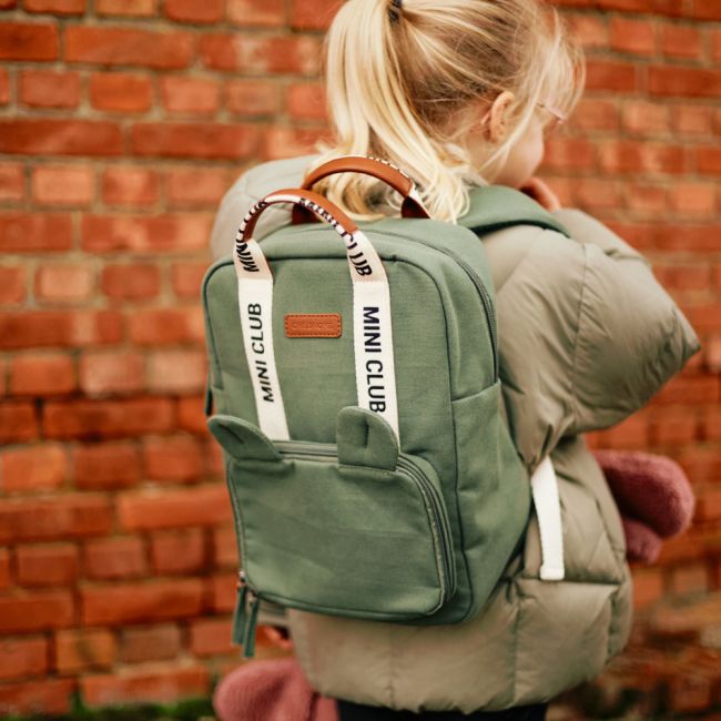 Rucsac pentru copii Childhome Mini Club Signature Verde ERFCH-CWKIDSCGR