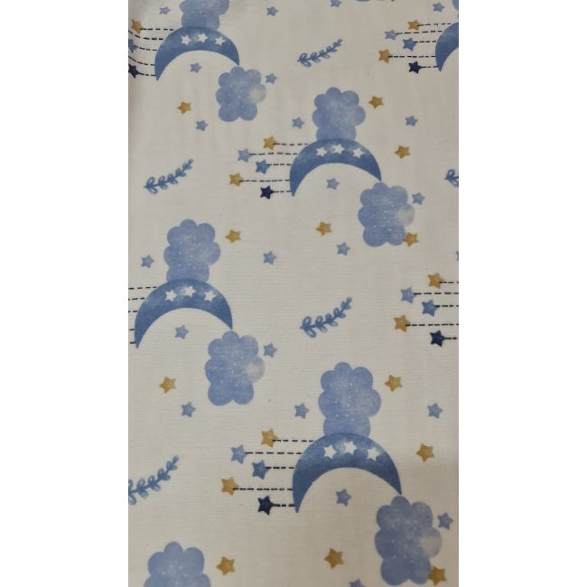 Scutece multifunctionale din finet 75x75 cm 3/set., blue Kreis