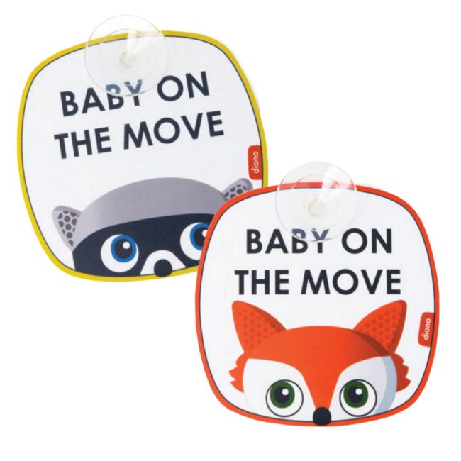 Set 2 indicatoare auto Diono Baby On the Move ERFD60565