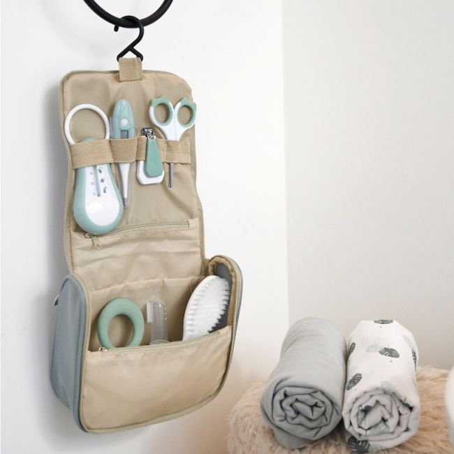 Set complet de ingrijire Beaba Sage Green ERFB920389