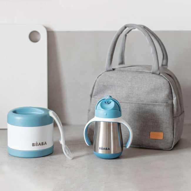 Set izoterm on the go 4 piese Beaba Blue ERFB913529