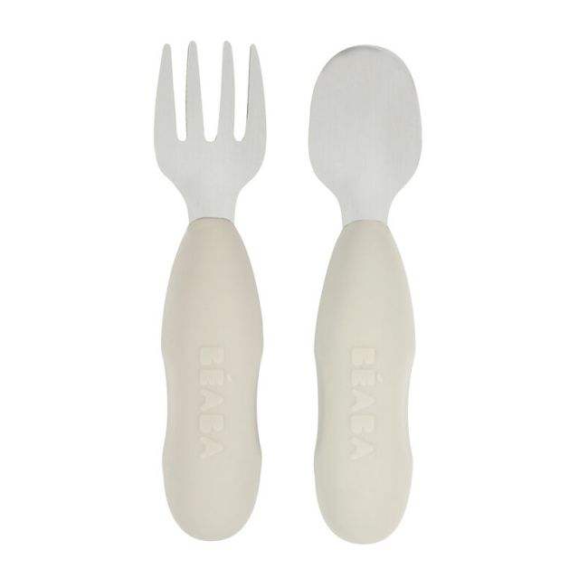 Set tacamuri inox Beaba Velvet Grey ERFB913581