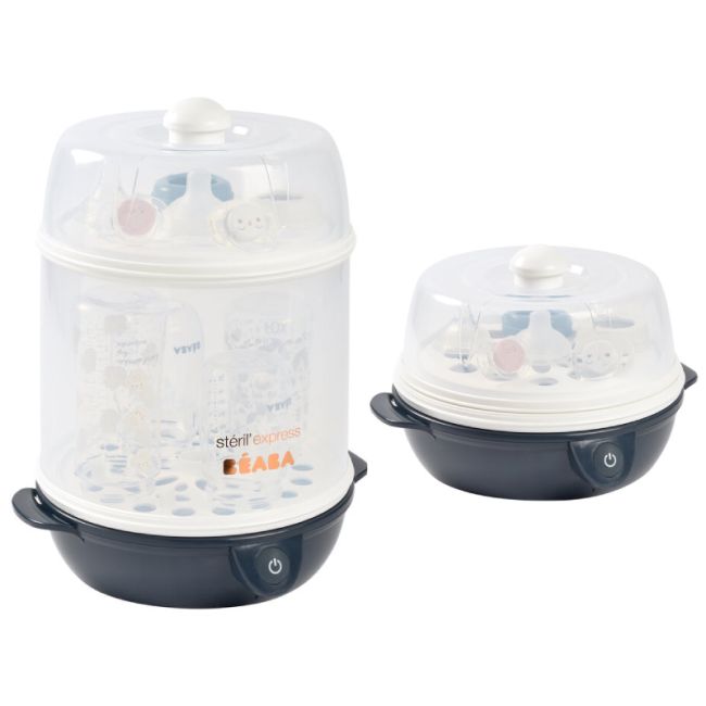 Sterilizator electric 2 in 1 Beaba Steril Express Night Blue ERFB911721