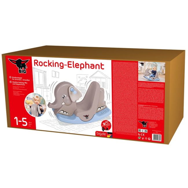 Balansoar big rocking elephant grey hubs800056787