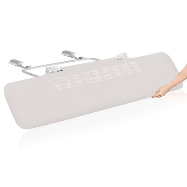 Bariera de protectie pentru pat, Lionelo, Lora XL, Pliabila, Sistem de blocare StandSafe, Geanta de transport inclusa, 150x46 cm, Conform cu BS 7972:2001+A1:2009, Bej BYNLO-LORA_XL_BEIGE_SAND