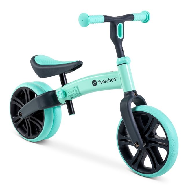 Bicicleta echilibru Yvolution Y Velo Junior Green ERFYV-YT16G2