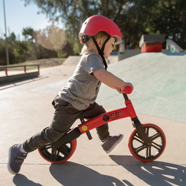 Bicicleta echilibru Yvolution Y Velo Junior Red ERFYV-YT16R2