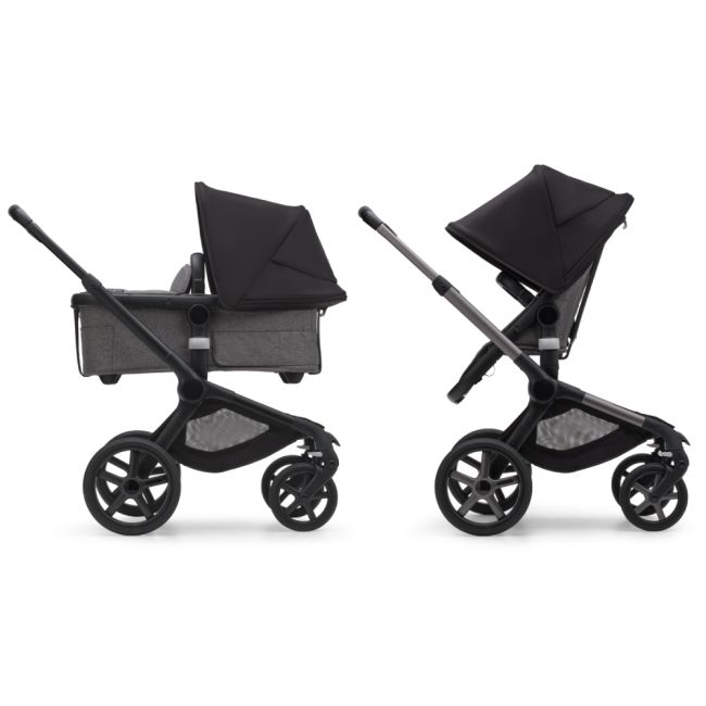 Capotina carucior Bugaboo Fox 5 Lynx Midnight Black ERFBG100167008