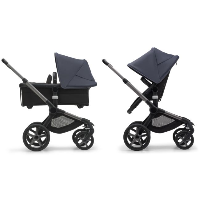 Capotina carucior Bugaboo Fox 5 Lynx Stormy Blue ERFBG100167009
