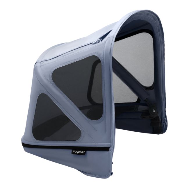 Capotina cu extensie plasa insecte Bugaboo Donkey Seaside Blue ERFBGS001261D3003
