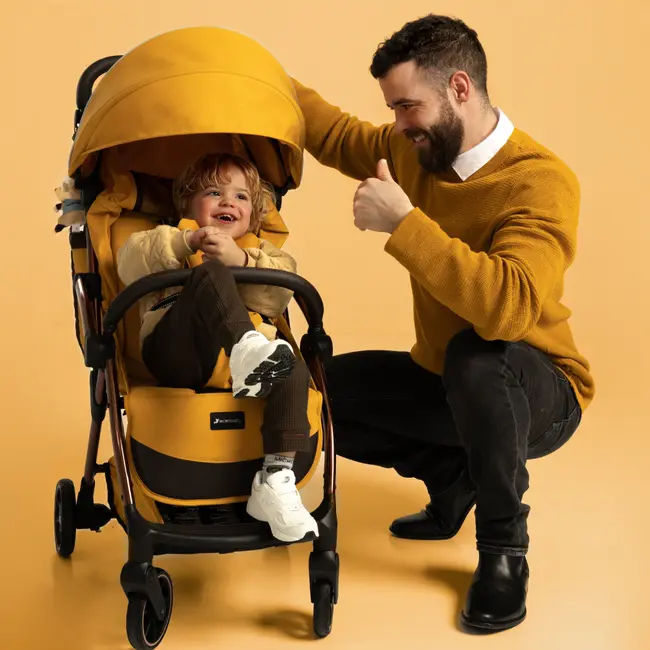 Carucior Leclerc Influencer Air Golden Mustard ERFL-LEC20017