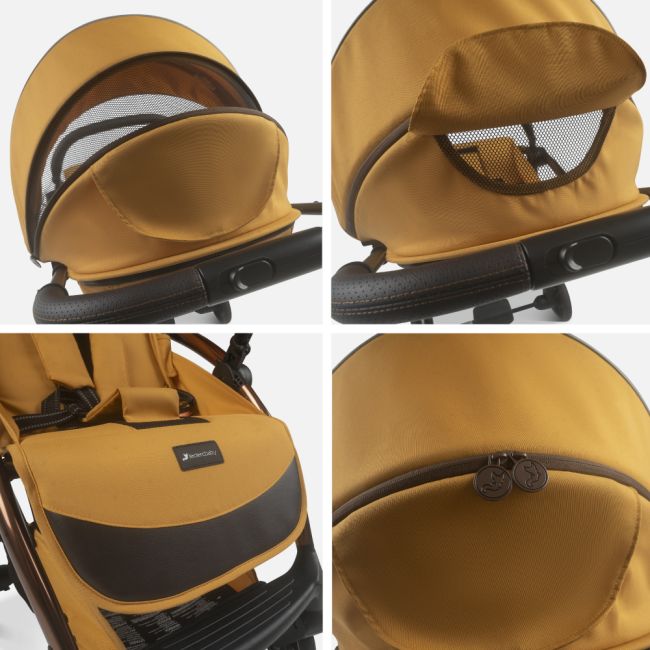Carucior Leclerc Influencer Air Golden Mustard ERFL-LEC20017