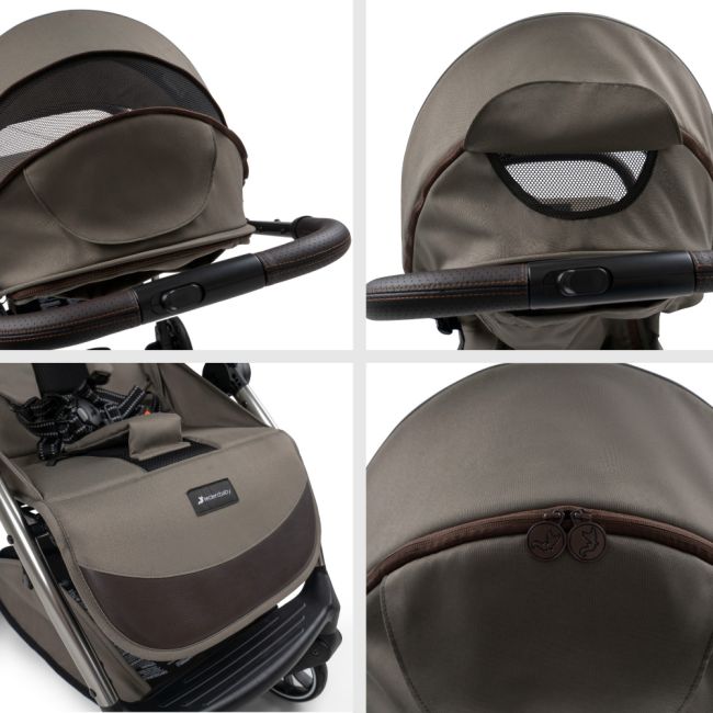 Carucior Leclerc Influencer Air Olive Green ERFL-LEC20019