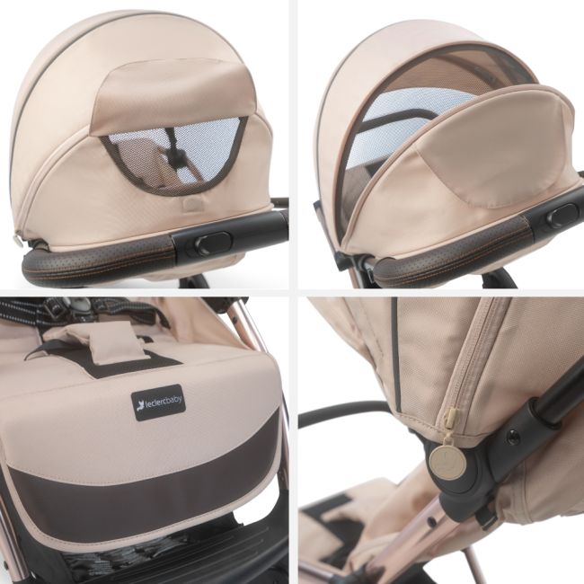 Carucior Leclerc Influencer XL Sand Chocolate ERFL-LEC10012