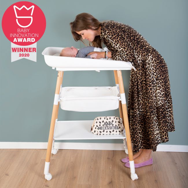 Masuta de infasat Childhome Evolux Natural Alb ERFCH-CHTEVONW