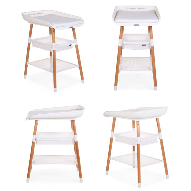 Masuta de infasat Childhome Evolux Natural Alb ERFCH-CHTEVONW