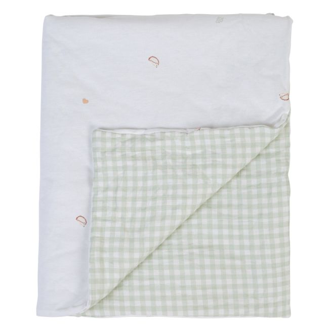 Paturica Childhome Jerse 80x100 cm Jerse Muselina Verde ERFCH-CCBLJVF