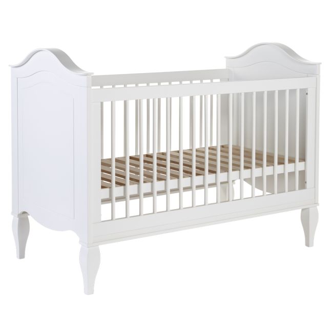 Patut Childhome Romantic White 70x140 cm, MDF Pin Alb ERFCH-B140ROW