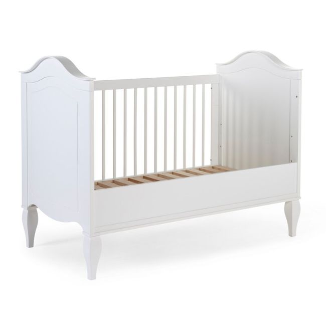Patut Childhome Romantic White 70x140 cm, MDF Pin Alb ERFCH-B140ROW