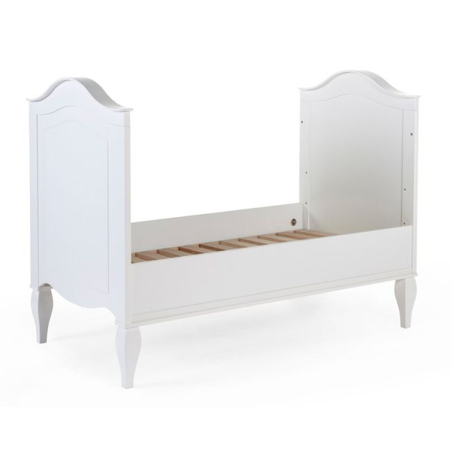 Patut Childhome Romantic White 70x140 cm, MDF Pin Alb ERFCH-B140ROW