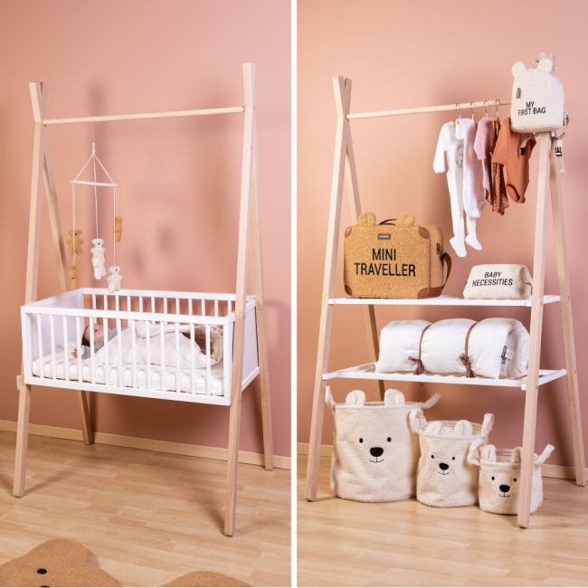 Patut si suport haine Tipi Childhome 105.5x54x182.5 cm ERFCH-CRTIP