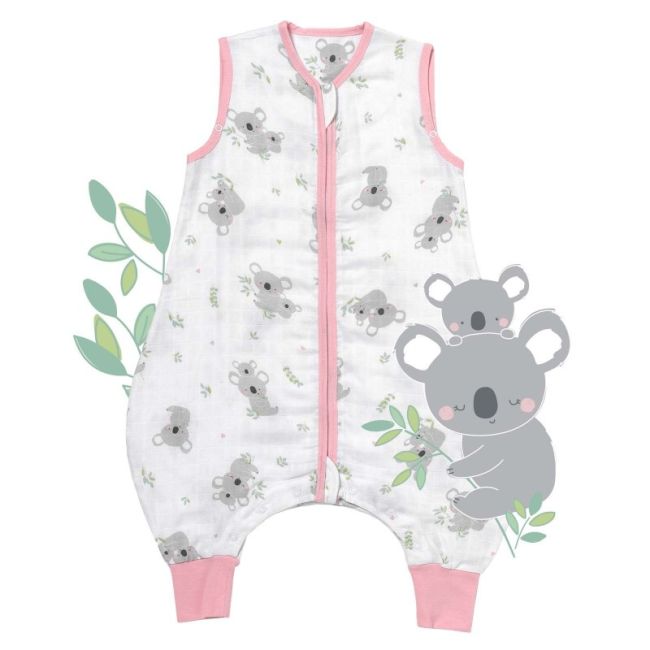Sac de dormit cu picioruse Bamboo Koala 70 cm 0.5 Tog BBXCJ530-05FW