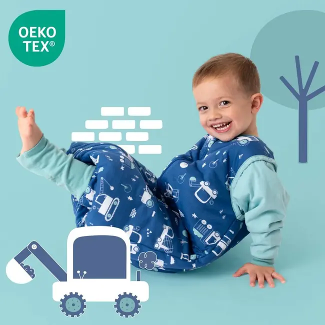 Sac de dormit cu picioruse si maneca lunga detasabila Digger 80 cm + manseta 2.5 Tog BBXCJ761-25FSN